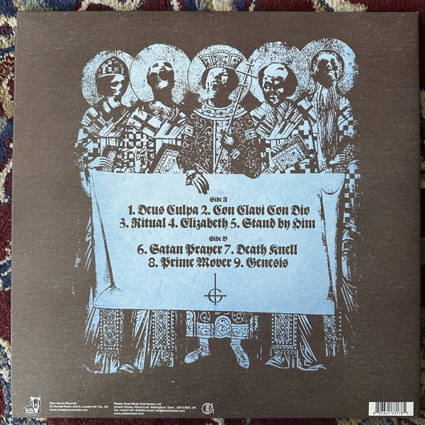 GHOST Opvs Eponymovs (Rise Above - UK 2012 reissue) (EX/VG+) LP