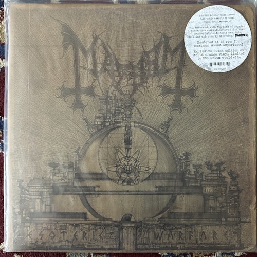 MAYHEM Esoteric Warfare (Orange vinyl) (Season of Mist - France original) (NM) 2LP