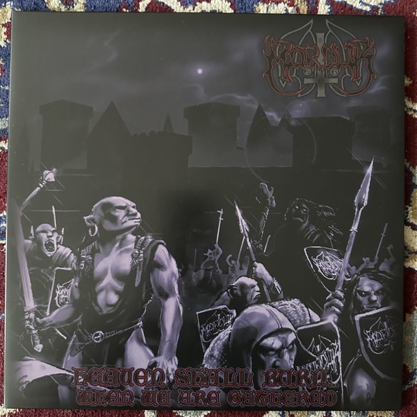 MARDUK Heaven Shall Burn... When We Are Gathered (Purple vinyl) (Osmose - France 2016 reissue) (VG+) LP