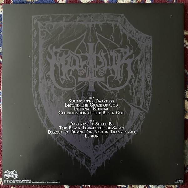 MARDUK Heaven Shall Burn... When We Are Gathered (Purple vinyl) (Osmose - France 2016 reissue) (VG+) LP