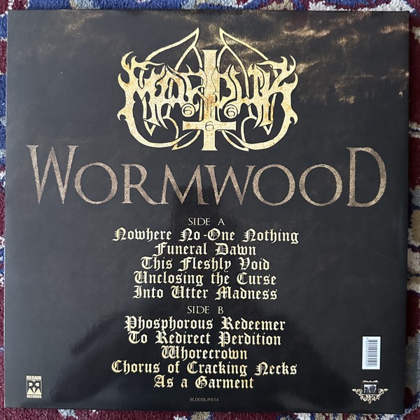 MARDUK Wormwood (Blooddawn - Sweden original) (EX) LP