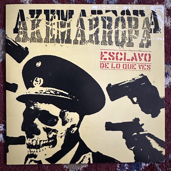 AKEMARROPA Esclavo De Lo Que Ves (Brown vinyl) (Darbouka - USA original) (EX/NM) 7"