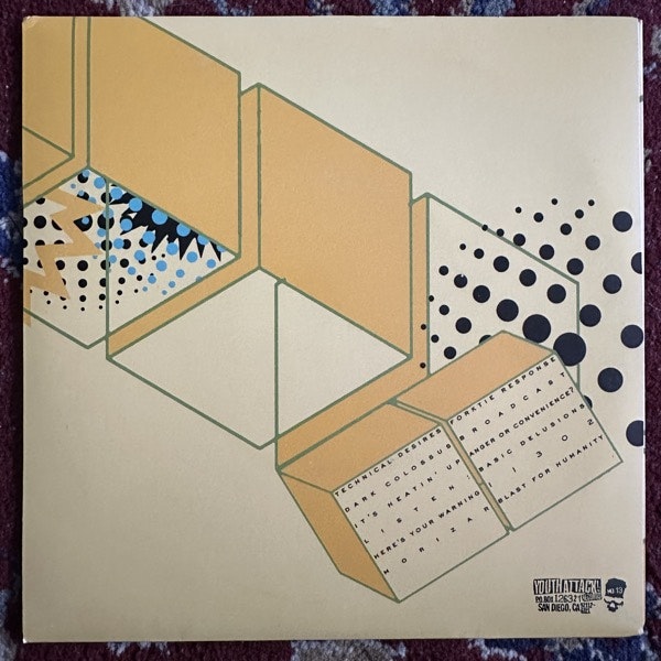 BUCKET FULL OF TEETH III (Multicolor vinyl) (Youth Attack - USA original) (EX/NM) 7"