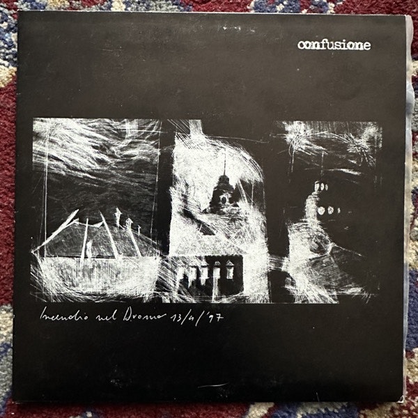 CONFUSIONE Incendio Nel Duomo 13/4/'97 (Confusione - Italy original) (VG+/EX) 7"
