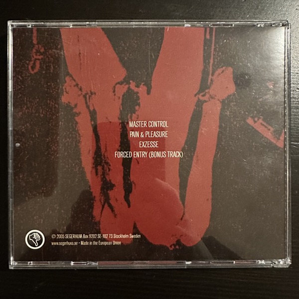 BLOOD OV THEE CHRIST Master Control (Segerhuva - Sweden reissue) (NM) CD