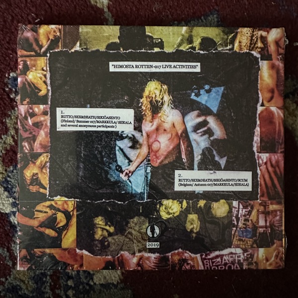 BIZARRE UPROAR Himosta Rottiin - 017 Live Activities (Filth And Violence - Finland original) (SS) CD