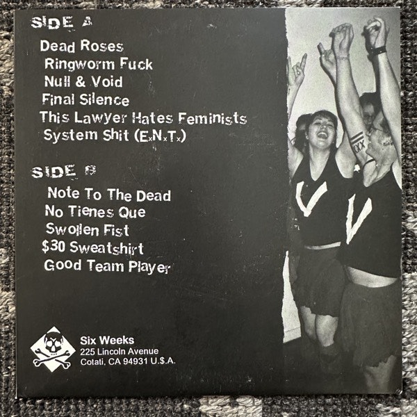 VÖETSEK Tinea Cruris (Six Weeks - USA original) (EX) 7"