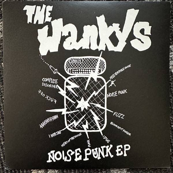 WANKYS, the Noise Punk EP (Pink vinyl) (Noise And Distortion - Belgium original) (EX) 7"