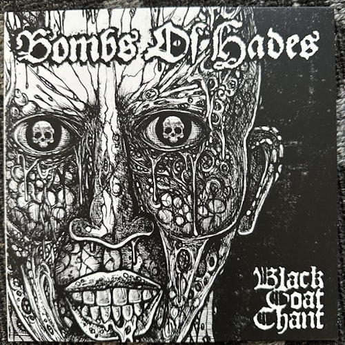 BOMBS OF HADES / SUFFER THE PAIN Black Goat Chant / Nuclear End (Doomentia - Czech Republic original) (EX) 7"