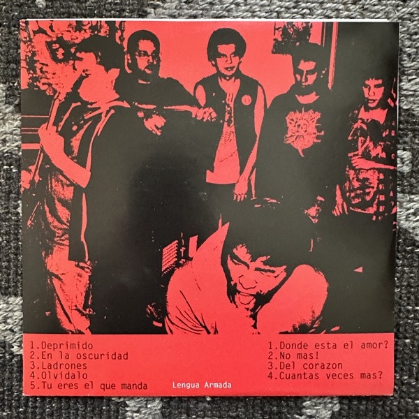 LA VOZ La Voz (Lengua Armada Discos - USA original) (EX) 7"