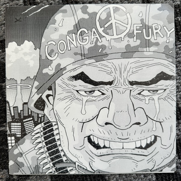 CONGA FURY / THE CRUNKY KIDS Split (Hibachi – USA original) (EX) 7"