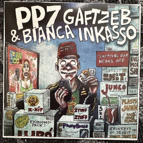 PP7 GAFTZEB & BIANCA INKASSO Shopping Our Heads Off (Pike - Sweden original) (EX) 7"