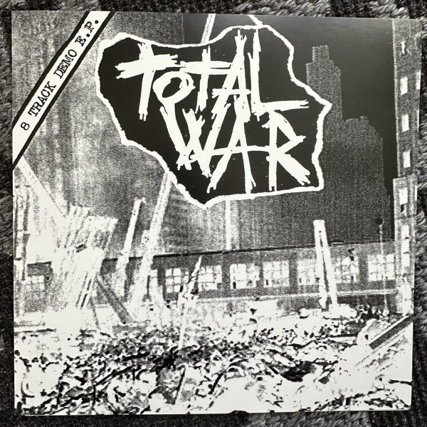 TOTAL WAR 8 Track Demo E.P. (Gasmask - Czech Republic reissue) (EX) 7"