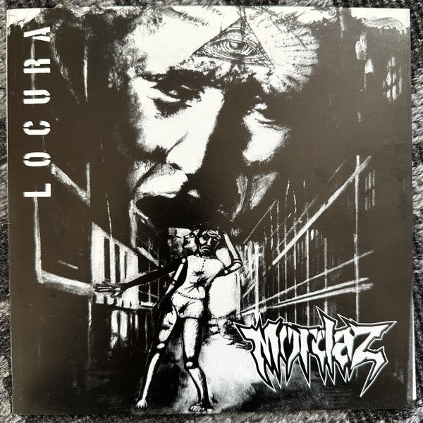 MORDAZ Locura (Blue vinyl) (MG - Colombia original) (EX) 7"