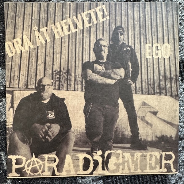DÄR SKÅPET SKA STÅ / PARADIGMER Split (Self released - Sweden original) (NM/EX) 7"