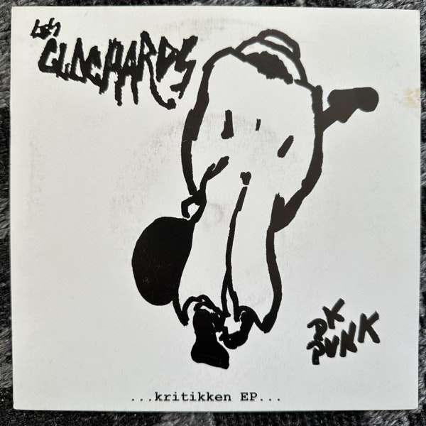 LES CLOCHARDS ...Kritikken EP... (Red vinyl) (Mastermind - Denmark original) (VG/VG+) 7"