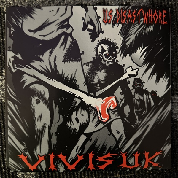 VIVISUK U.S. Disastwhore (Pink vinyl) (Bacon Towne - USA original) (EX) 7"