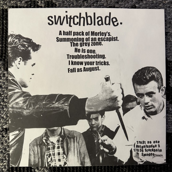 SWITCHBLADE Switchblade (Trust No One - Sweden original) (NM/VG+) 7"