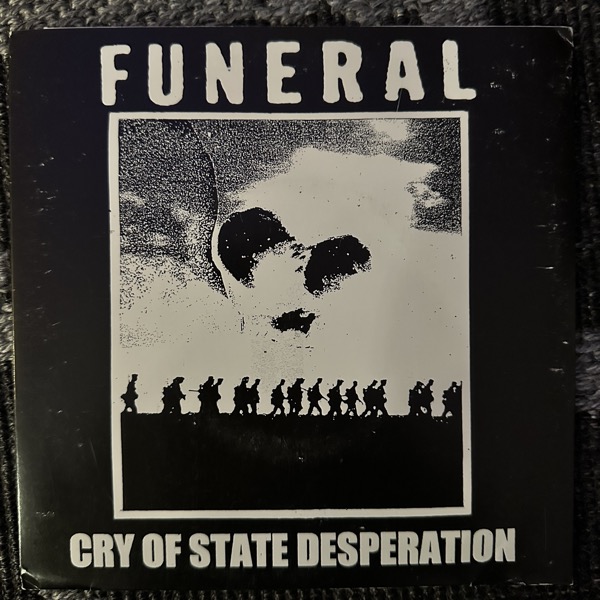 FUNERAL Cry Of State Desperation (Self released - USA original) (VG/EX) 7"