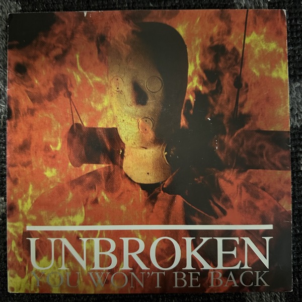 UNBROKEN You Won't Be Back (New Age - USA original) (VG+) 7"