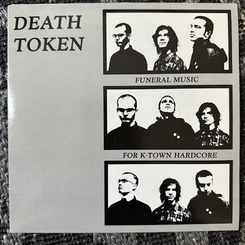 DEATH TOKEN Funeral Music For K-Town Hardcore (Spild Af Vinyl – Denmark original) (EX) 7"