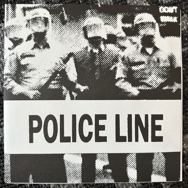 POLICE LINE Police Line (Kick N' Punch - Denmark reissue) (EX/VG+) 7"