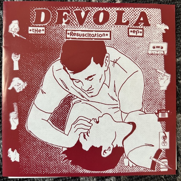 DEVOLA The Resuscitation EP (Red vinyl) (625 Thrashcore – USA repress) (EX) 7"