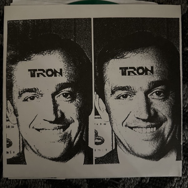 HATEMAIL KILLERZ / TRON Split (Green vinyl) (Braindead - USA original) (EX) 7"