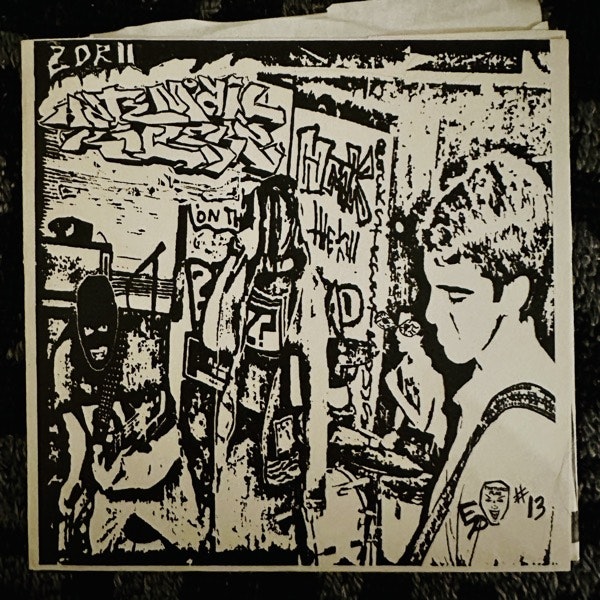 HATEMAIL KILLERZ / TRON Split (Green vinyl) (Braindead - USA original) (EX) 7"