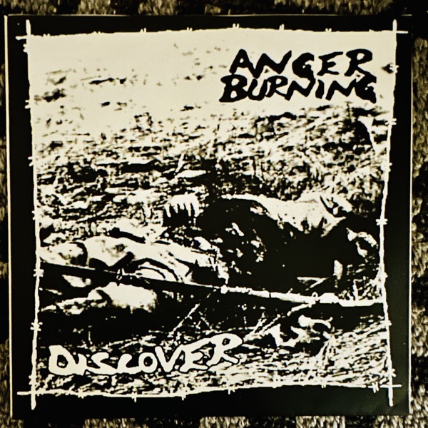 DISCOVER / ANGER BURNING Split (D-Takt & Råpunk - Sweden original) (EX) 7"