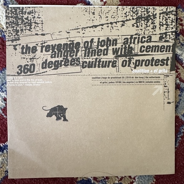 THIS MACHINE KILLS On The Move (El Grito - USA original) (EX) 7"