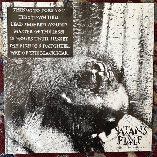 SCALP-LOCK Scalp-Lock (Grey vinyl) (Satans Pimp – USA original) (VG/EX) 7"