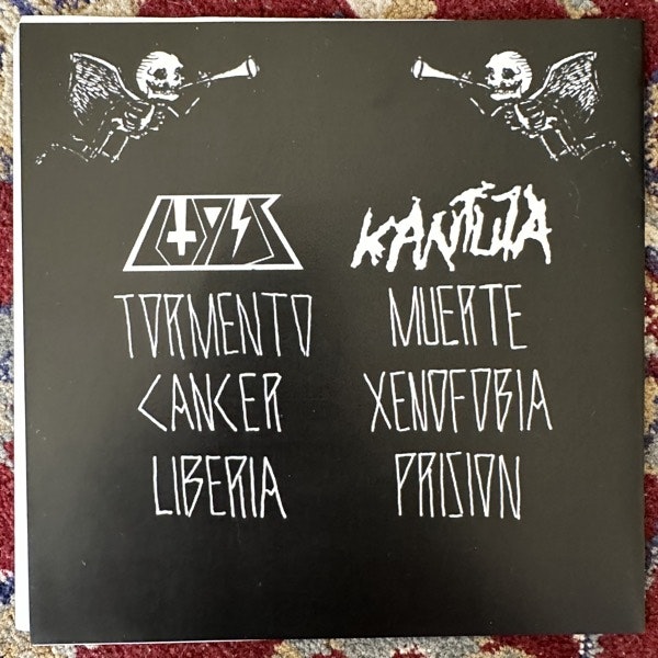 KANTUTA / LUPUS Ruido Enfermo (Nasty Core - USA original) (EX) 7"