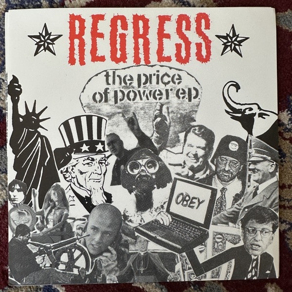 REGRESS The Price Of Power E.P. (Boot Camp - USA original) (EX) 7"