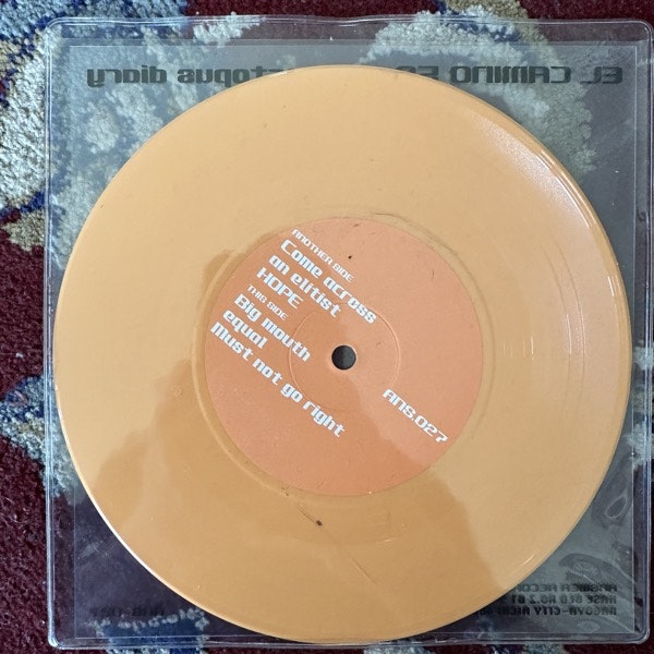 EL CAMINO 53 The Octopus Diary (Orange vinyl) (VG/EX) 7"