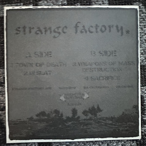 STRANGE FACTORY Fukushima Nightmare (Hardcore Survives – Japan original) (NM/EX) 7"