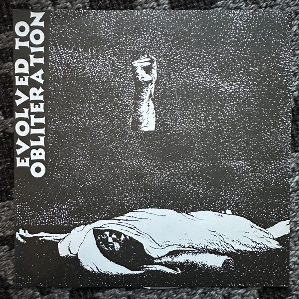 EVOLVED TO OBLITERATION Evolved To Obliteration (Grey vinyl) (Clean Plate - USA original) (EX/VG+) 7"