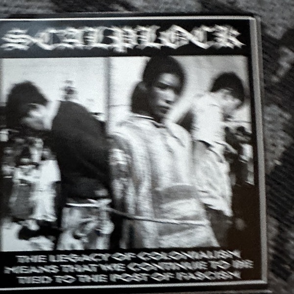 SCALPLOCK / SHANK The Legacy Of Colonialism Means That We Continue To Be Tied To The Post Of Fascism / Skinhead Pride (Retribution – UK original) (VG+) 7"