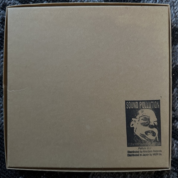 VARIOUS Tomorrow Will Be Worse (Marbled vinyl) (Sound Pollution - USA original) (EX) 4x7" BOX