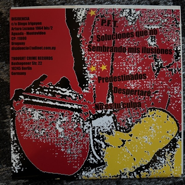 DISIDENCIA Disidencia (Thought Crime - Germany original) (EX) 7"
