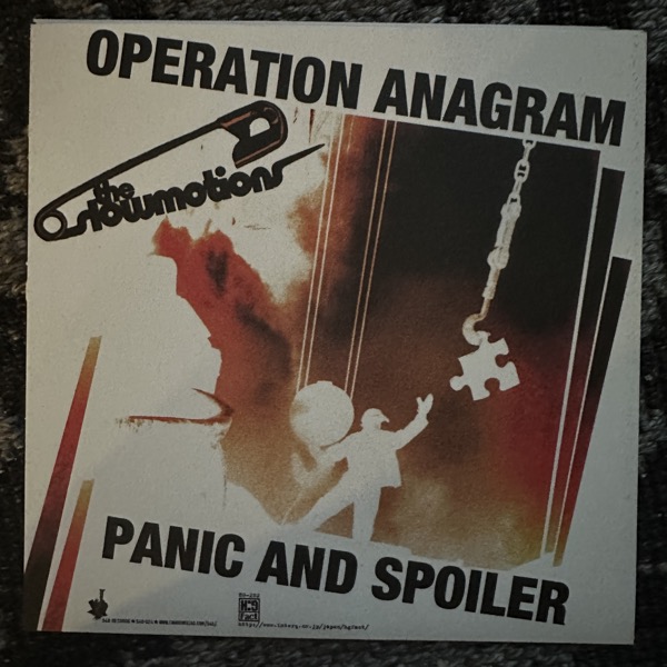 SLOWMOTIONS, the Operation Anagram (540 - USA original) (NM/EX) 7"