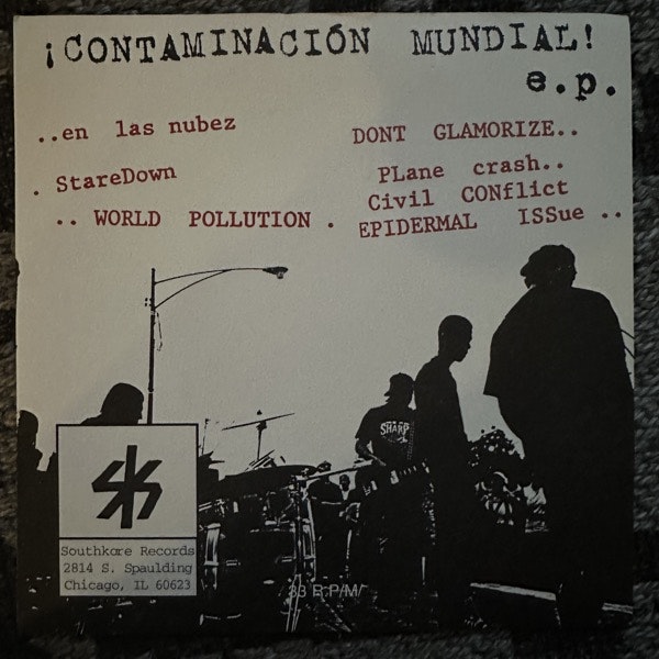 NON FIKTION NOIS Contaminación Mundial! E.P. (Southkore - USA original) (EX) 7"