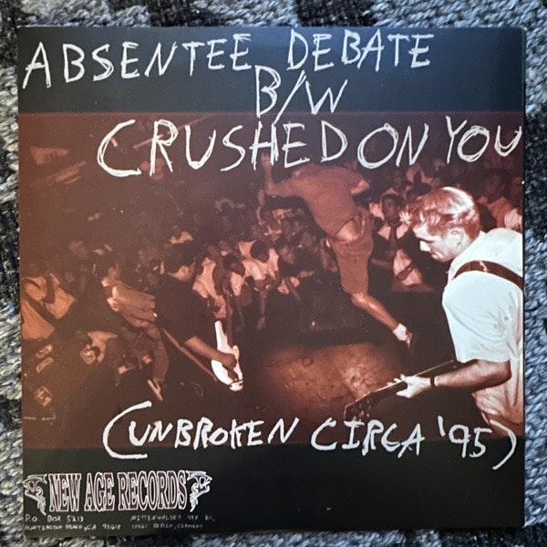 UNBROKEN Circa '77 (New Age - USA original) (EX) 7"