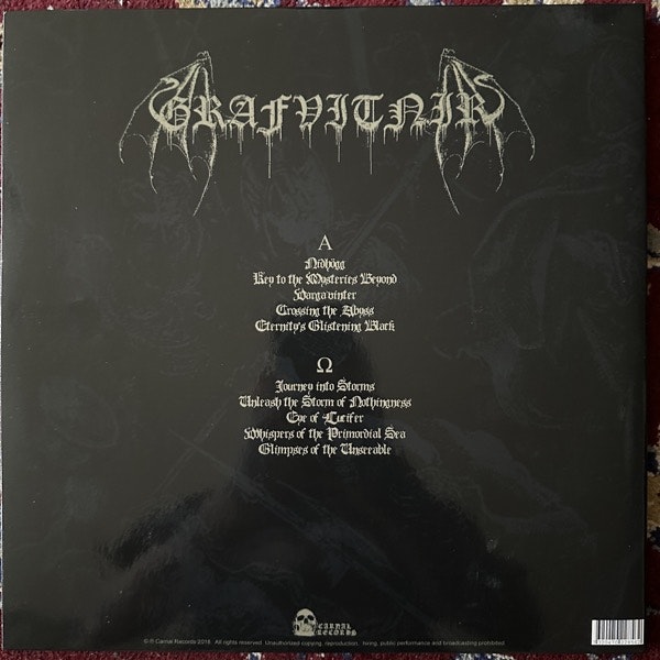 GRAFVITNIR Keys To The Mysteries Beyond (Carnal - Sweden original) (EX) LP