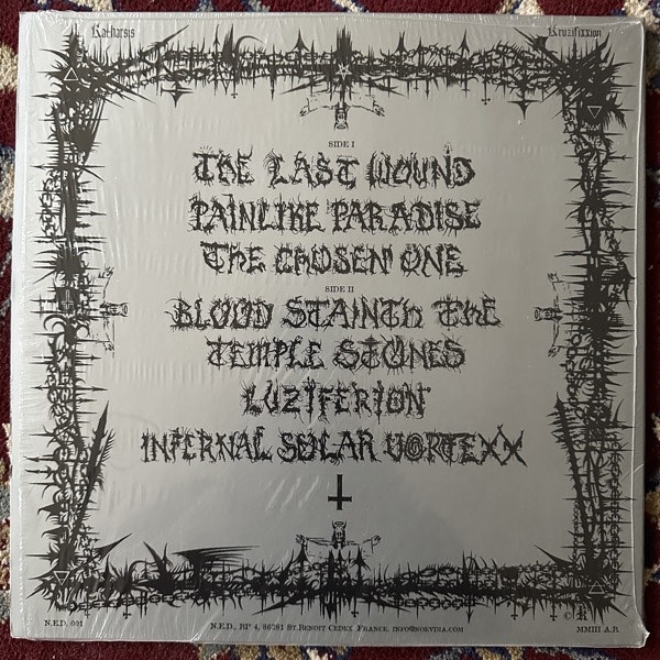 KATHARSIS Kruzifixxion (Norma Evangelium Diaboli – France reissue) (EX) LP