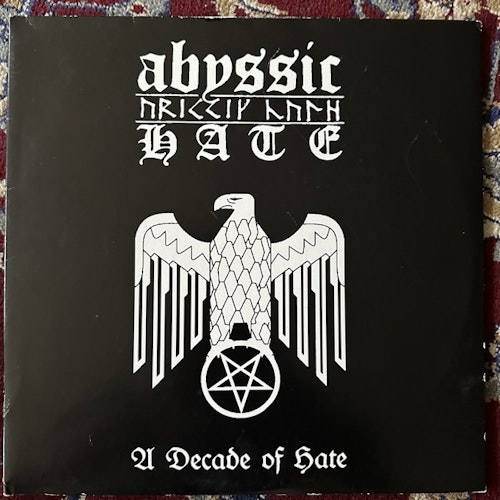 ABYSSIC HATE A Decade Of Hate (No Colours - Germany original) (VG/EX) 2LP