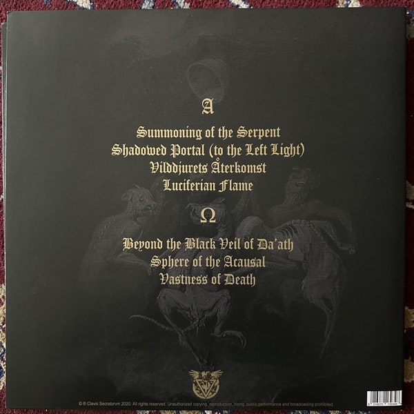 GRAFVITNIR NâHásh (Gold vinyl) (Clavis Secretorvm – Italy reissue) (EX) LP
