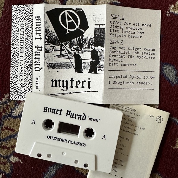 SVART PARAD Myteri (Outsider Classics – Sweden reissue) (NM) TAPE
