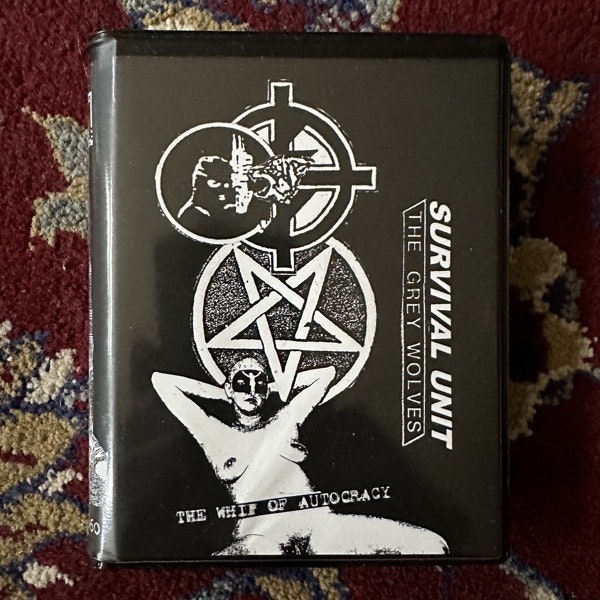 SURVIVAL UNIT / THE GREY WOLVES The Whip Of Autocracy (Hospital - USA original) (NM) TAPE