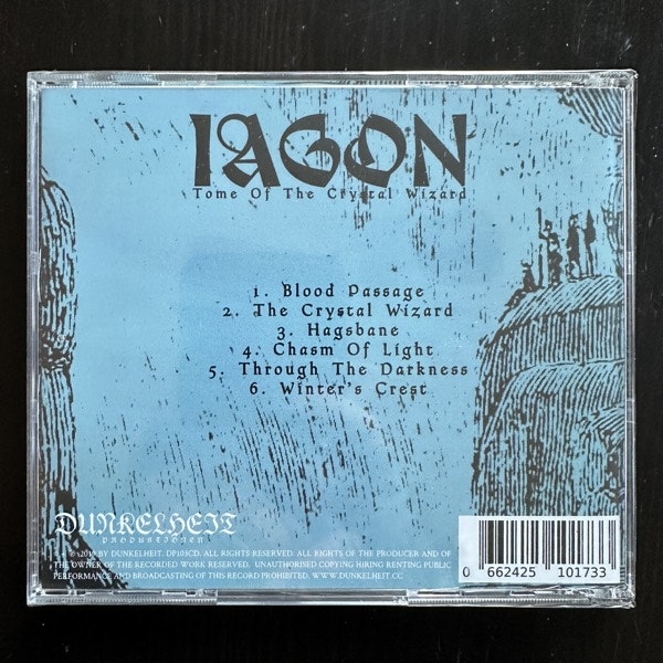 IAGON Tome Of The Crystal Wizard (Dunkelheit - Germany original) (SS) CD